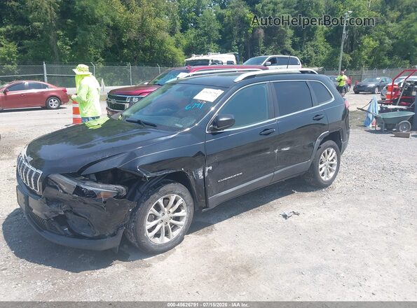 1C4PJLCB1KD269923 2019 JEEP CHEROKEE Черный Передняя левая четверть
