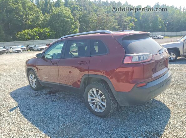 1C4PJLCB1LD503799 2020 JEEP CHEROKEE Burgundy Հետևի ձախ