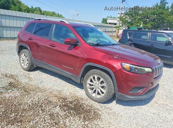 1C4PJLCB1LD503799 2020 JEEP CHEROKEE Burgundy Առջևի աջ