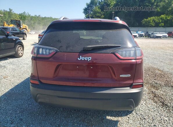 1C4PJLCB1LD503799 2020 JEEP CHEROKEE Burgundy Հետևի տեսք