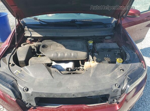 1C4PJLCB1LD503799 2020 JEEP CHEROKEE Burgundy Սալոնի հետևի տեսք