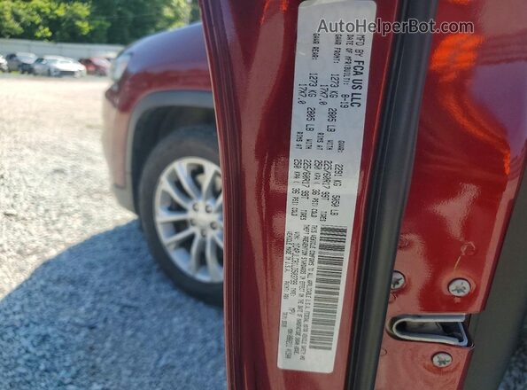 1C4PJLCB1LD503799 2020 JEEP CHEROKEE Burgundy Շարժիչի բաժամունքի տեսք