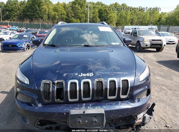 1C4PJLCB2GW274981 2016 JEEP CHEROKEE Blue Widok zestawu wskaźników