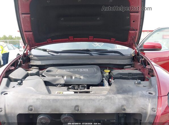 1C4PJLCB2HW517819 2017 JEEP CHEROKEE Красный Вид сзади