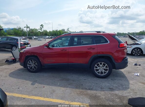 1C4PJLCB2HW517819 2017 JEEP CHEROKEE Красный Панорамный вид салона 360°