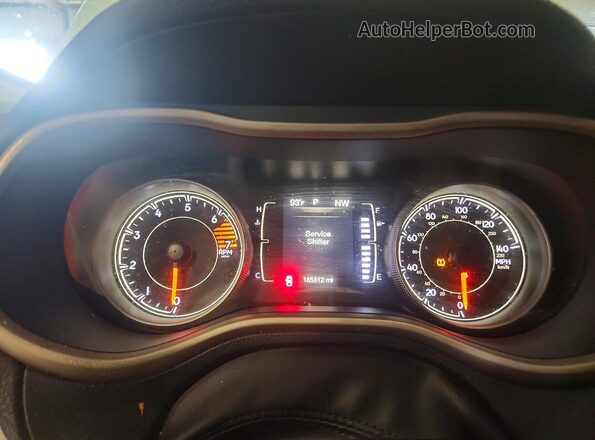 1C4PJLCB2HW526746 2017 JEEP CHEROKEE Gray Widok zestawu wskaźników