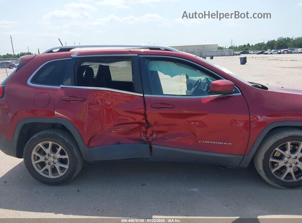 1C4PJLCB2HW574232 2017 JEEP CHEROKEE Red Front view