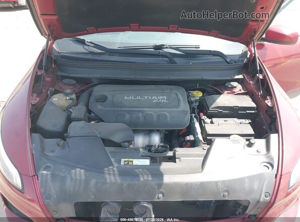 1C4PJLCB2HW574232 2017 JEEP CHEROKEE Red Rear view