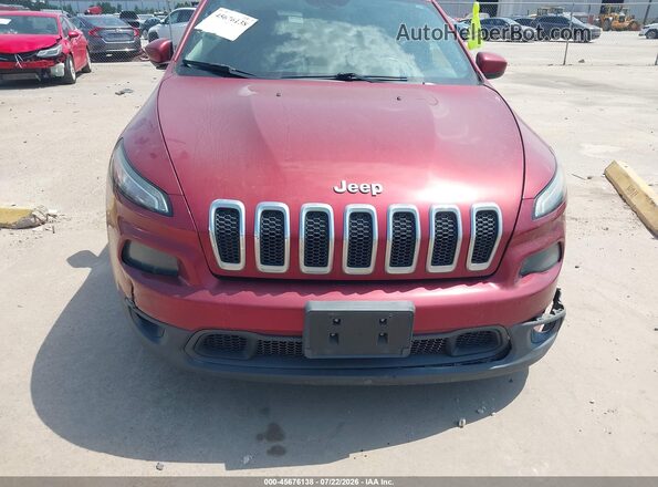 1C4PJLCB2HW574232 2017 JEEP CHEROKEE Red Rear interior view