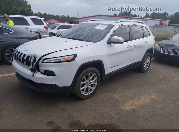1C4PJLCB2HW661161 2017 JEEP CHEROKEE White წინა მარცხენა ხედი სამი მეოთხედიდან