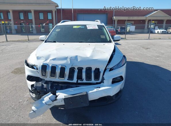 1C4PJLCB2JD538445 2018 JEEP CHEROKEE White Вид щитка приладів