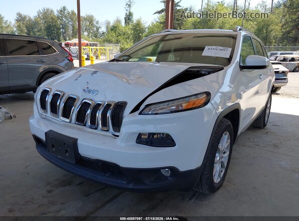 1C4PJLCB2JD563300 2018 JEEP CHEROKEE White Front view
