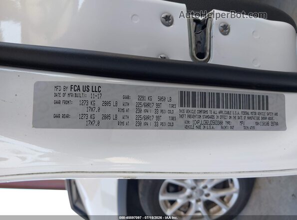 1C4PJLCB2JD563300 2018 JEEP CHEROKEE White Engine compartment view