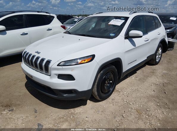 1C4PJLCB2JD568061 2018 JEEP CHEROKEE White Vista tres cuartos delantera izquierda