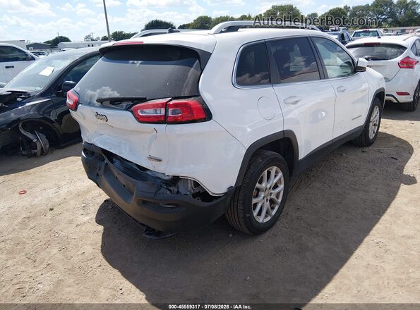 1C4PJLCB2JD568061 2018 JEEP CHEROKEE White Trasero derecho
