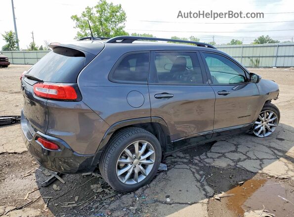 1C4PJLCB2JD606291 2018 JEEP CHEROKEE Gray Rear right
