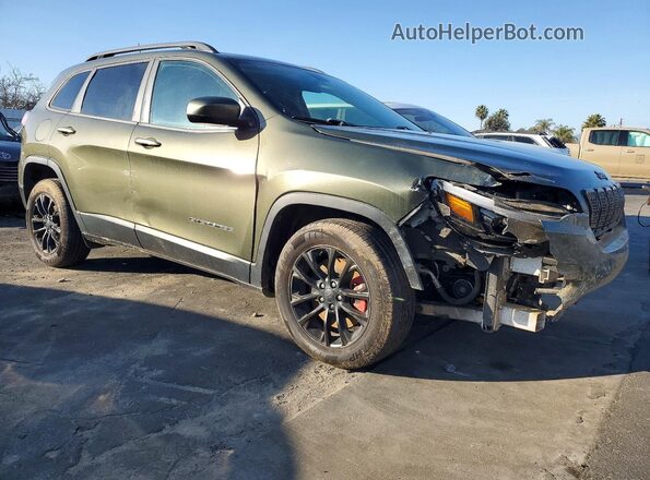 1C4PJLCB2KD131470 2019 JEEP CHEROKEE Green Передня права чверть