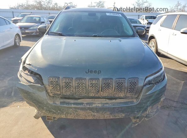1C4PJLCB2KD131470 2019 JEEP CHEROKEE Green Вид спереду