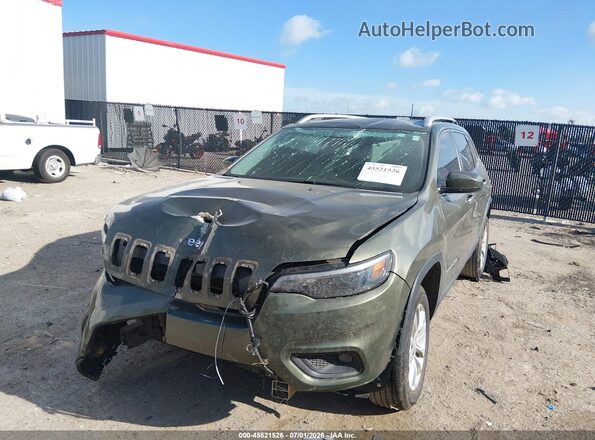 1C4PJLCB2KD242133 2019 JEEP CHEROKEE Green Przód lewy