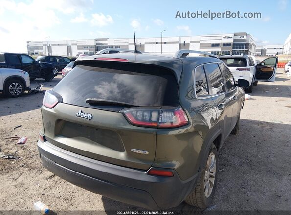 1C4PJLCB2KD242133 2019 JEEP CHEROKEE Green Tył prawy