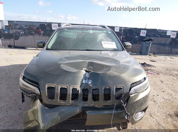 1C4PJLCB2KD242133 2019 JEEP CHEROKEE Green Widok zestawu wskaźników