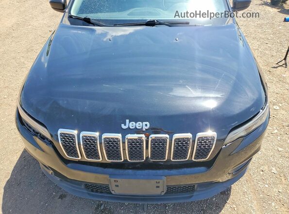 1C4PJLCB2KD247705 2019 JEEP CHEROKEE Черный Вид подкапотного пространства