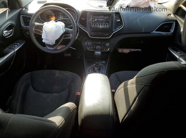1C4PJLCB2LD649113 2020 JEEP CHEROKEE Синий Вид панели приборов