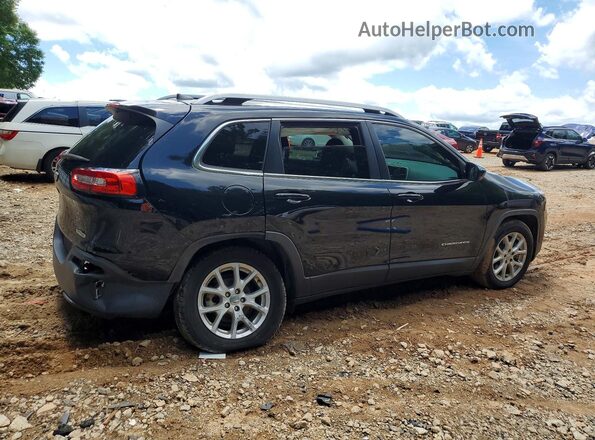 1C4PJLCB3HD221820 2017 JEEP CHEROKEE Black Rear right