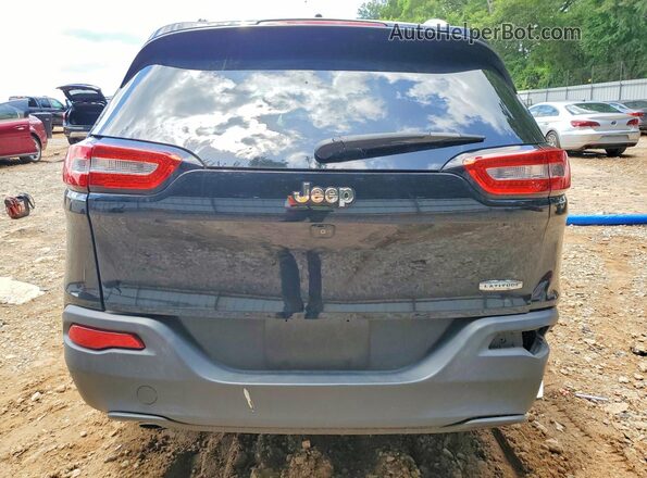 1C4PJLCB3HD221820 2017 JEEP CHEROKEE Black Rear view