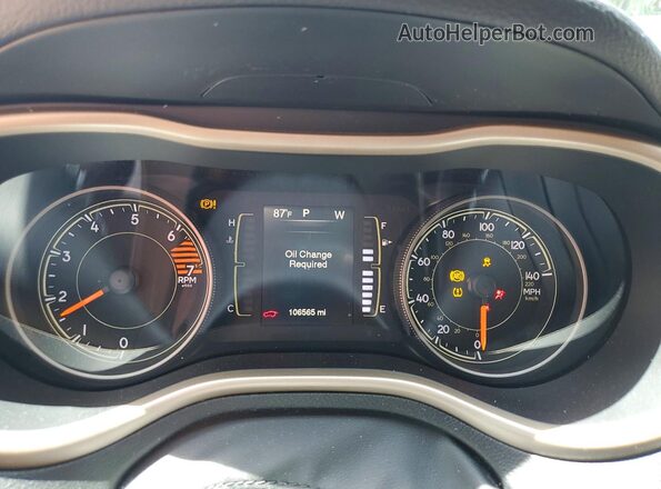 1C4PJLCB3HD221820 2017 JEEP CHEROKEE Black Instrument cluster view