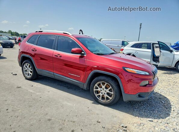 1C4PJLCB3HW507218 2017 JEEP CHEROKEE Red Przód prawy