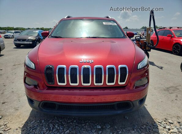1C4PJLCB3HW507218 2017 JEEP CHEROKEE Red Widok z przodu
