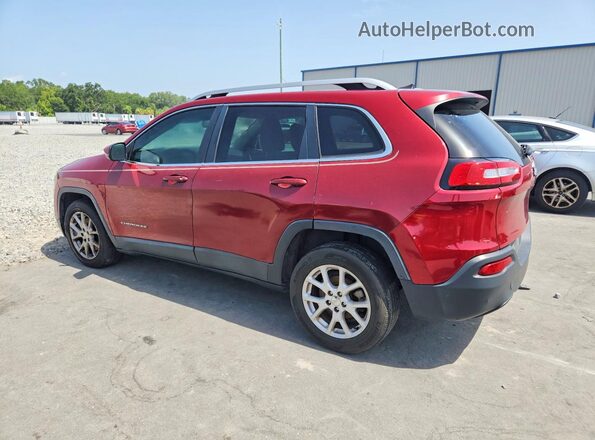1C4PJLCB3HW507218 2017 JEEP CHEROKEE Red Tył lewy