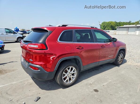 1C4PJLCB3HW507218 2017 JEEP CHEROKEE Red Tył prawy