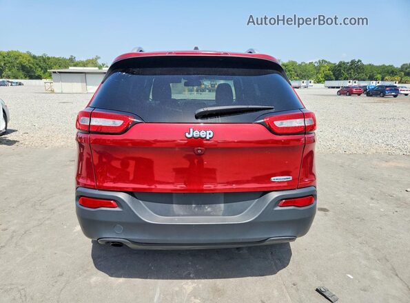 1C4PJLCB3HW507218 2017 JEEP CHEROKEE Red Widok z tyłu