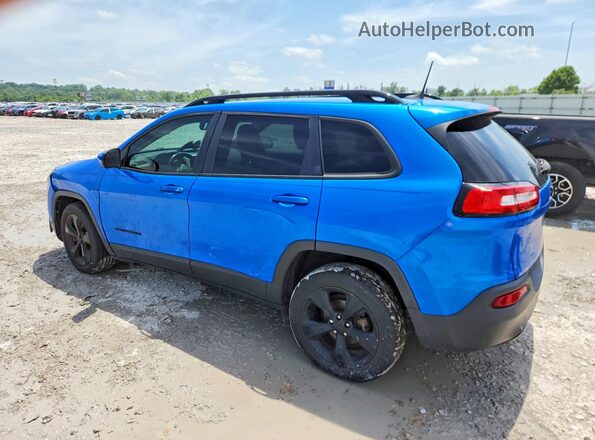 1C4PJLCB3JD544867 2018 JEEP CHEROKEE Blue Հետևի ձախ