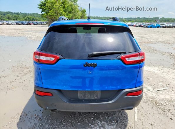 1C4PJLCB3JD544867 2018 JEEP CHEROKEE Blue Հետևի տեսք