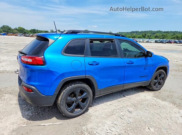 1C4PJLCB3JD544867 2018 JEEP CHEROKEE Blue Հետևի աջ