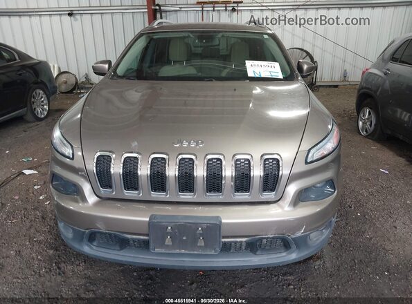1C4PJLCB3JD611774 2018 JEEP CHEROKEE Beige წინა პანელის ხედი
