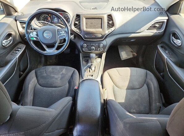 1C4PJLCB3KD264660 2019 JEEP CHEROKEE Black Вид панелі приладів
