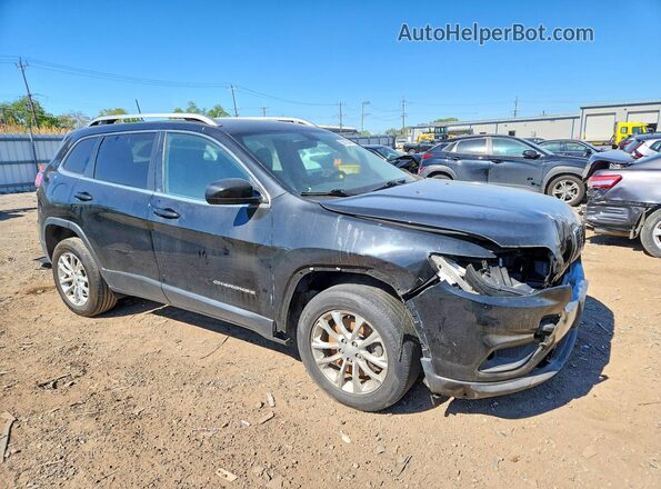 1C4PJLCB3KD264660 2019 JEEP CHEROKEE Black Передня права чверть