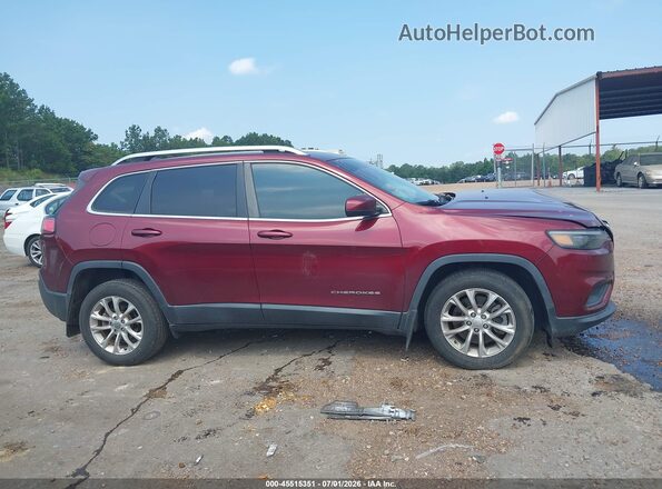 1C4PJLCB3KD377010 2019 JEEP CHEROKEE Maroon Սալոնի հետևի տեսք