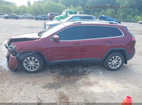 1C4PJLCB3KD377010 2019 JEEP CHEROKEE Maroon Սալոնի 360 աստիճան տեսք