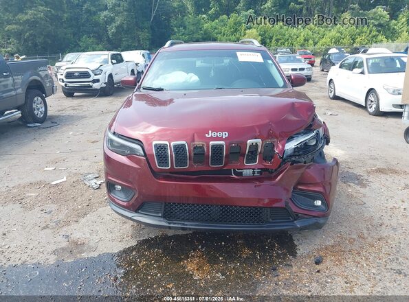 1C4PJLCB3KD377010 2019 JEEP CHEROKEE Maroon Սարքավորումների վահանակի տեսք