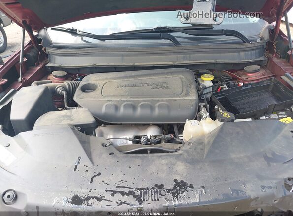1C4PJLCB3KD377010 2019 JEEP CHEROKEE Maroon Հետևի տեսք