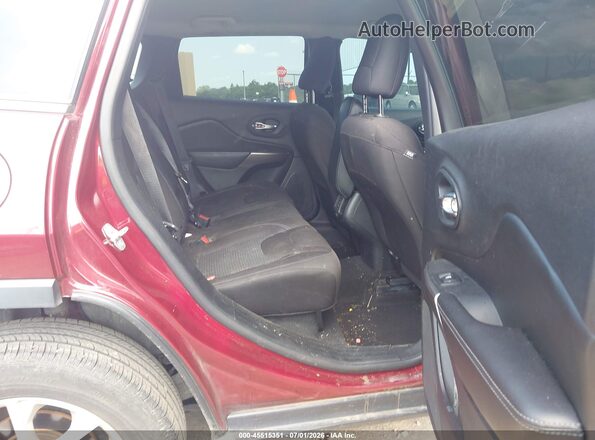 1C4PJLCB3KD377010 2019 JEEP CHEROKEE Maroon VIN կոդի պիտակի տեսք
