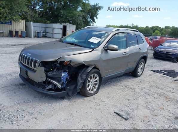 1C4PJLCB3KD396107 2019 JEEP CHEROKEE Brown Front left