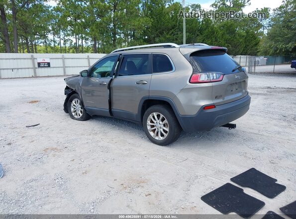 1C4PJLCB3KD396107 2019 JEEP CHEROKEE Brown Rear left