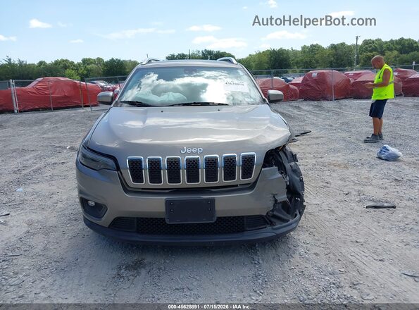 1C4PJLCB3KD396107 2019 JEEP CHEROKEE Brown Instrument cluster view