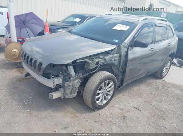 1C4PJLCB3LD515923 2020 JEEP CHEROKEE Серебряный Передняя левая четверть